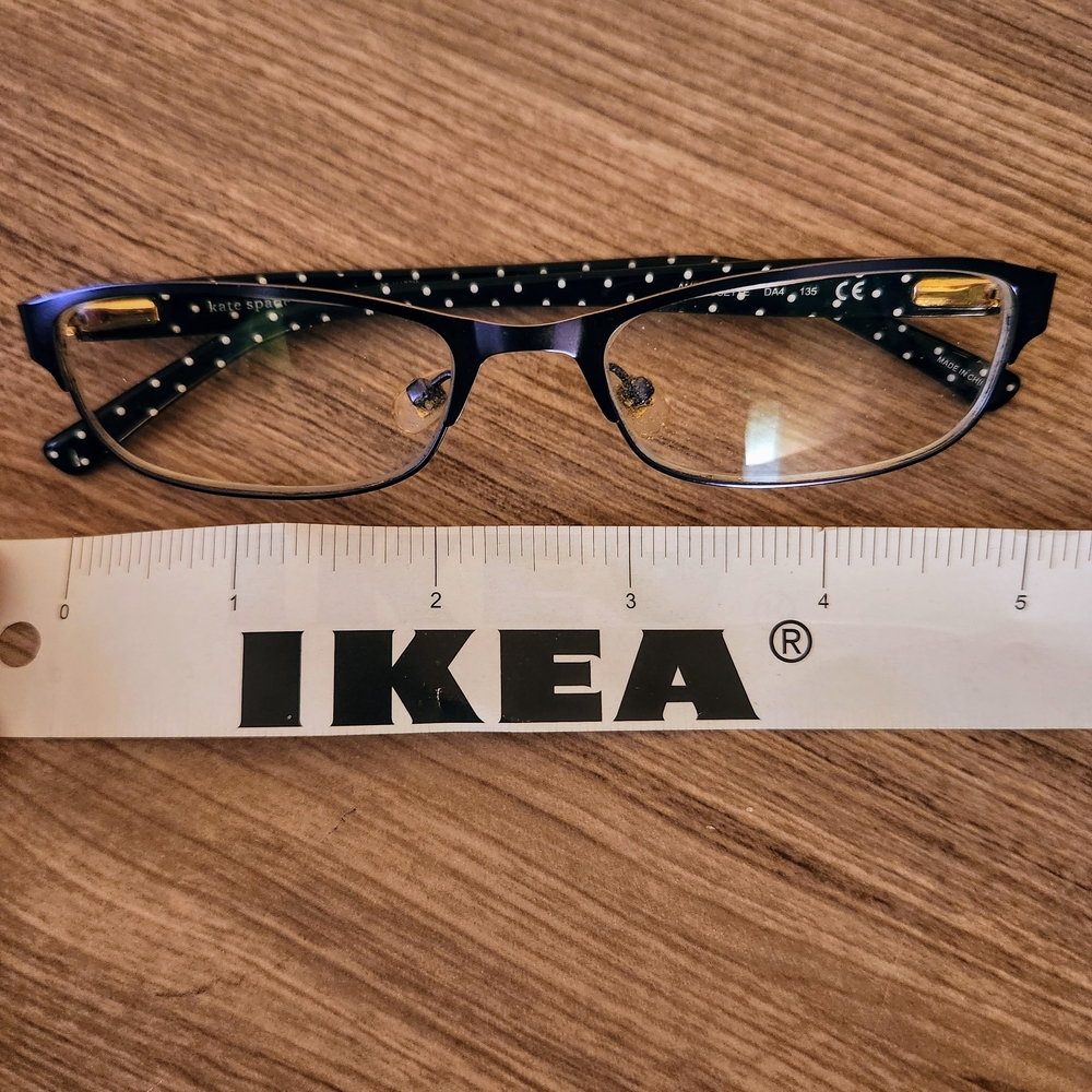 Kate Spade Kids Dark Navy Polka Dot Glasses - Picture 6 of 7